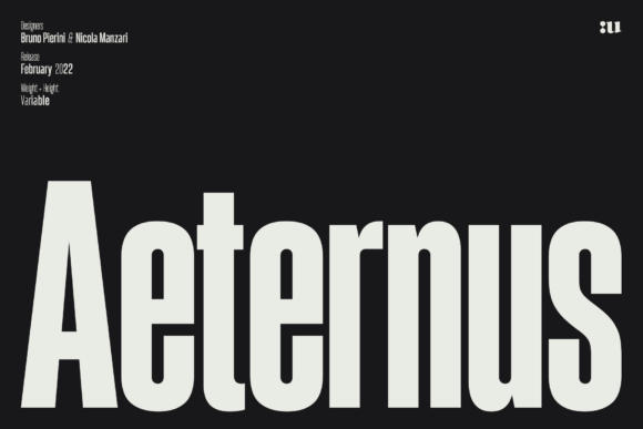 Aeternus: The Clean Sans Serif Typeface for Scroll-Stopping Brand Content
