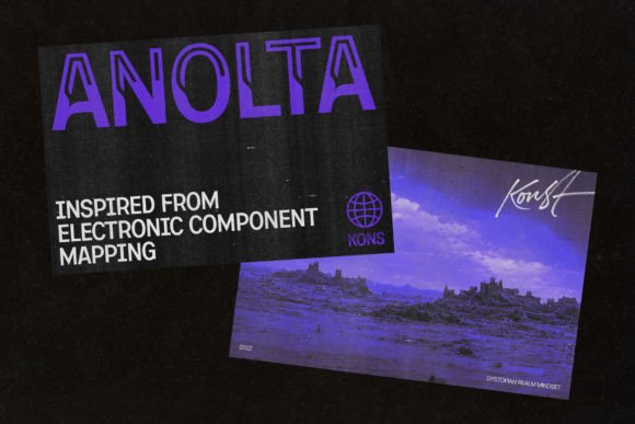 Anolta Typeface: Elevating Digital Brand Identity with Anti-Design Sans Serif