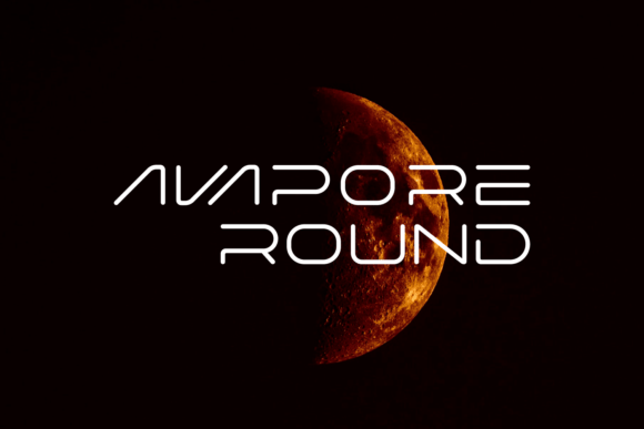 Avapore Round Typeface: The Perfect Sans Serif for Handmade Labels and Printables