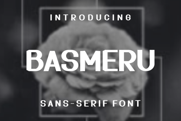 Basmeru: A Cool Sans Serif Typeface for Modern Brand Identity