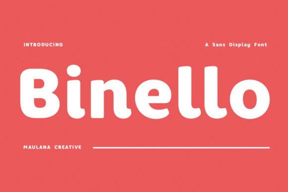Binello Typeface Review: A Fresh Sans Serif for Modern Branding