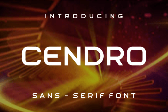 Cendro: A Premium Sans Serif Typeface for Modern Campaign Design