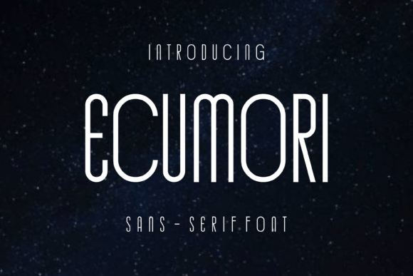 Ecumori Typeface: Elevating Small Business Brand Identity