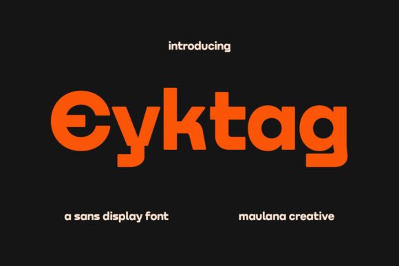 Eyktag: A Designer’s Honest Take on This Sans Serif