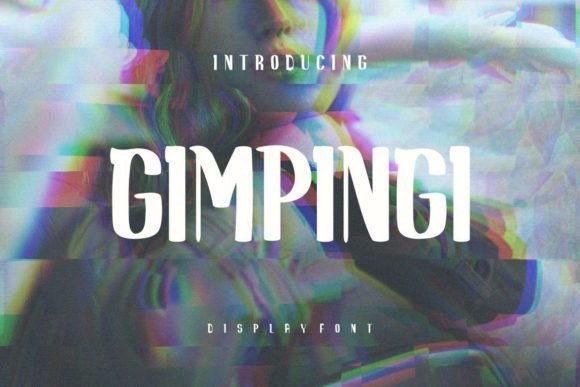 Gimpingi: A Cool Sans Serif for Modern Brand Identity
