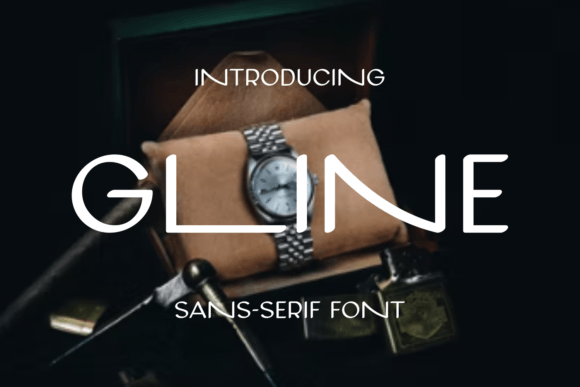 Gline: A Modern Sans Serif Typeface for Editorial Design