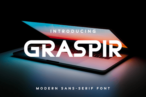 Graspir: A Modern Sans Serif Font for Handmade Labels and Printables