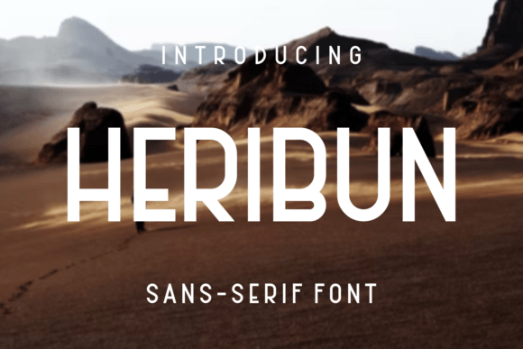 Heribun: The Modern Sans Serif Typeface for Editorial Clarity