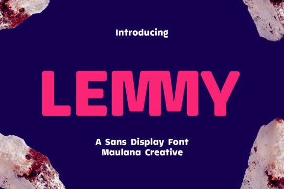 Lemmy: A Modern Sans Serif Font for Clean Digital Layouts