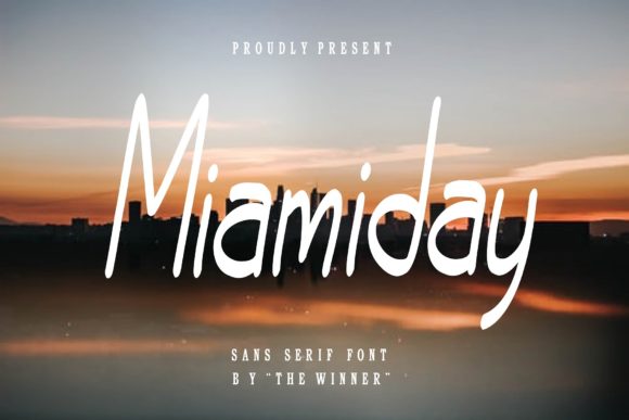 Miamiday Typeface Review: A Handmade Sans Serif for Modern Branding