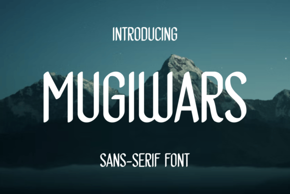 Mugiwars: The Smooth Sans Serif Font for Handmade Products