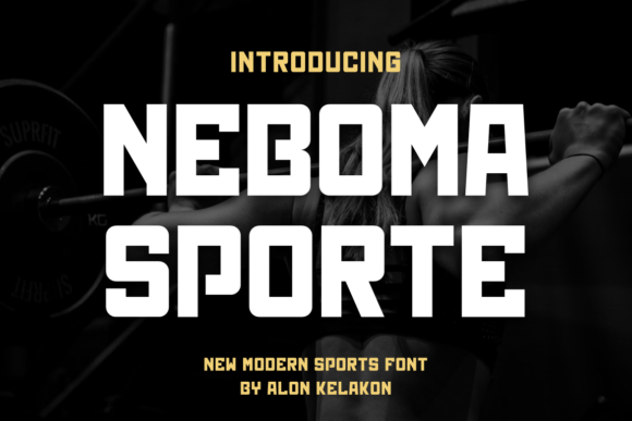 Neboma Sporte: A Modern Sans Serif Typeface for Editorial Design