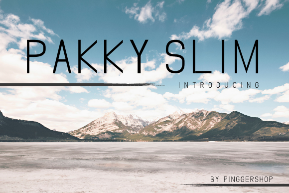 Pakky Slim: The Minimalist Sans Serif for Clean Digital Design