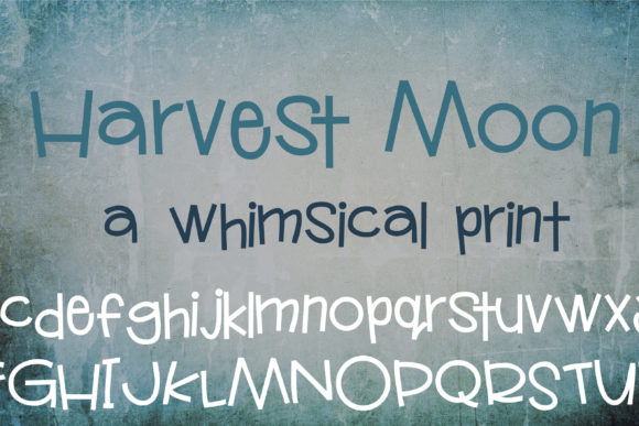 PN Harvest Moon: A Whimsical Sans Serif for Campaign Creatives