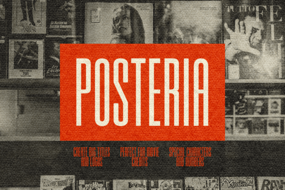 Posteria: The All-Caps Typeface That Elevates Campaign Visuals