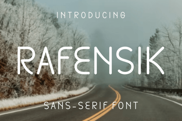 Rafensik: The Modern Sans Serif Font for Polished Brand Identity
