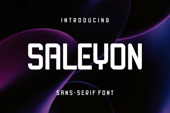Saleyon Typeface Review: Elevating Small Business Brand Identity