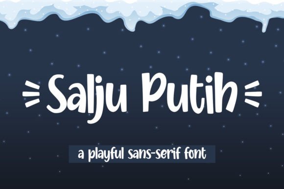 Salju Putih: A Modern Sans Serif Typeface for Digital Branding