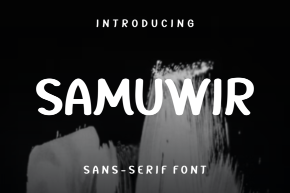 Samuwir: A Unique Sans Serif for Modern Brand Identity
