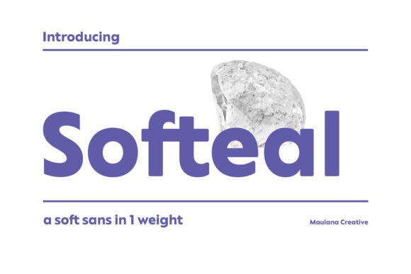 Softeal Typeface: Elevating Campaign Clarity with Semi-Geometric Design
