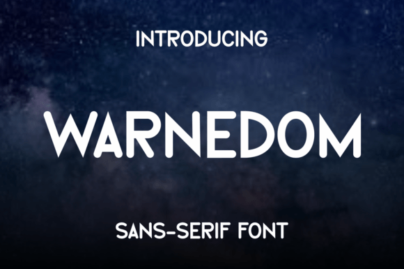 Warnedom Typeface Review: A Distinct Sans Serif for Modern Branding