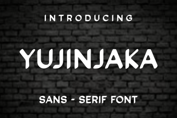 Yujinjaka: A Modern Sans Serif Typeface for Editorial Design